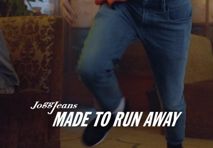 Escape your date in JoggJeans. Denim made to run away.  …