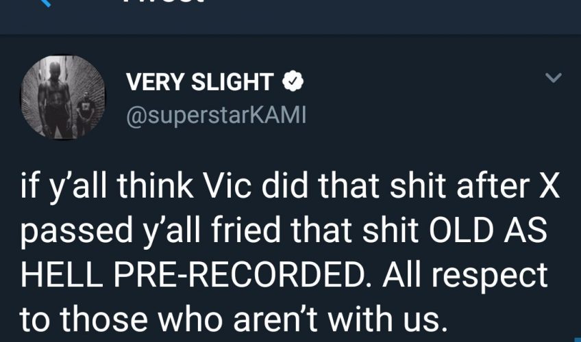Chicago Rapper KAMI defends Vic Mensa in Xxxtentacion BET controversy; says freestyle was old and prerecorded.