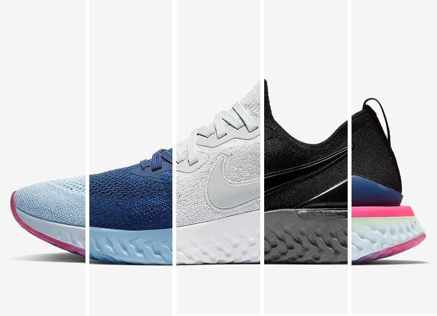 nike epic react flyknit 2 colors