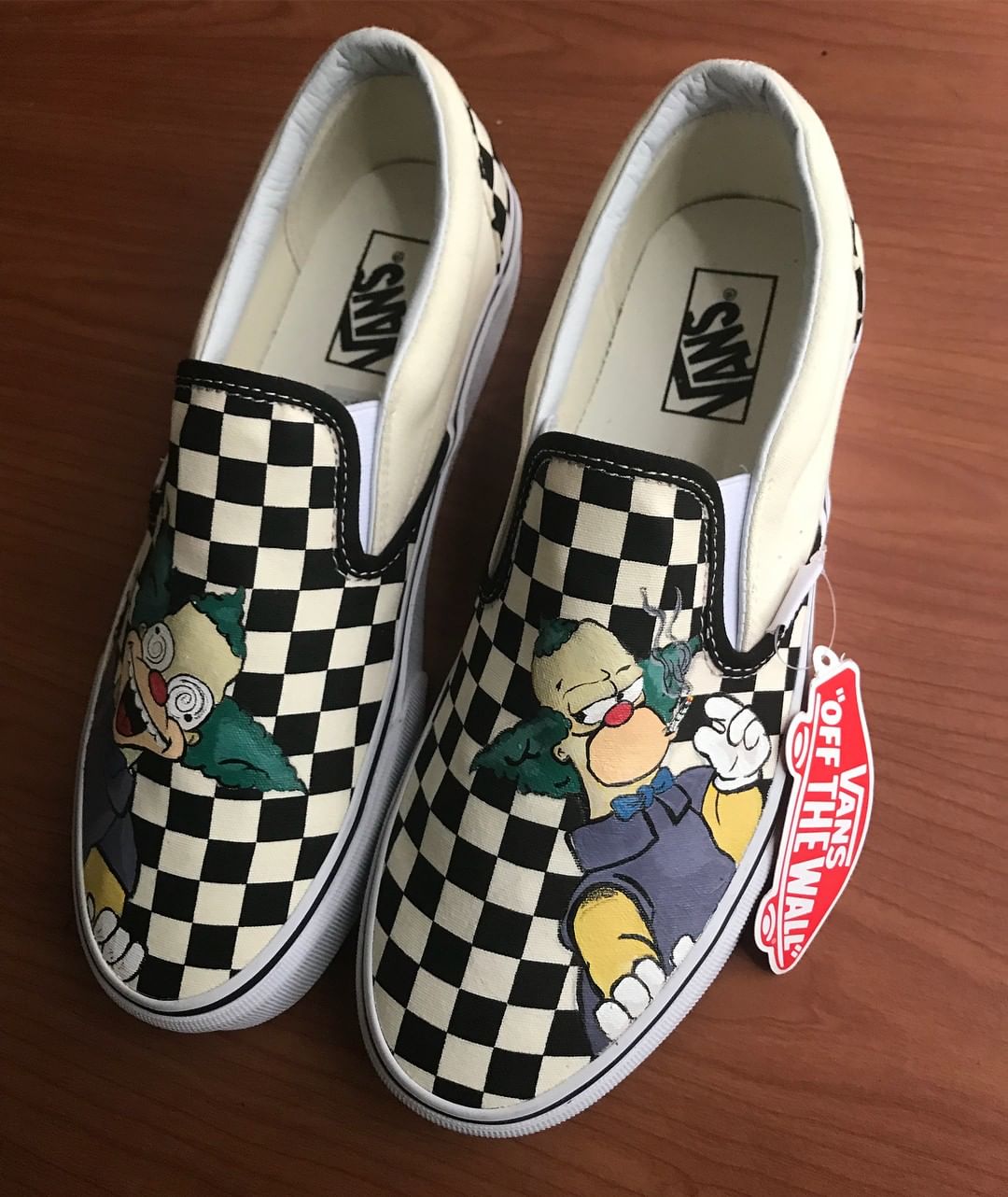 how to customize checkered vans