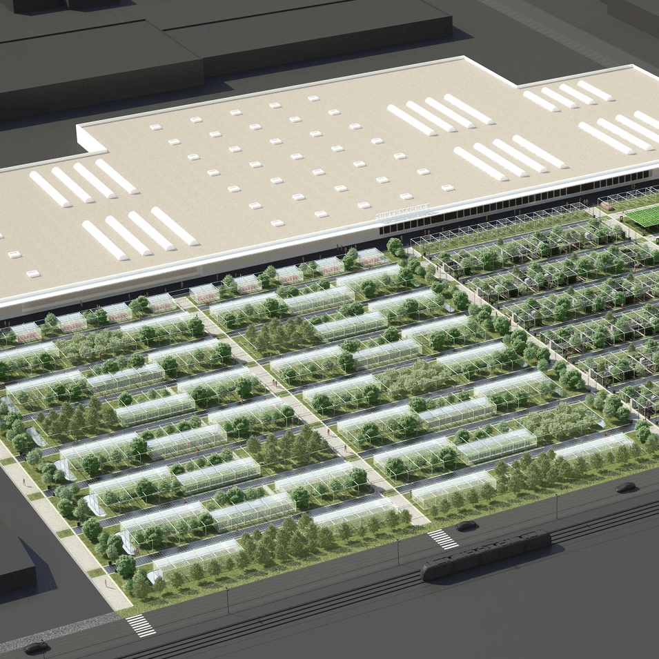 Turning Big-Box Store Parking Lots into Urban Farms