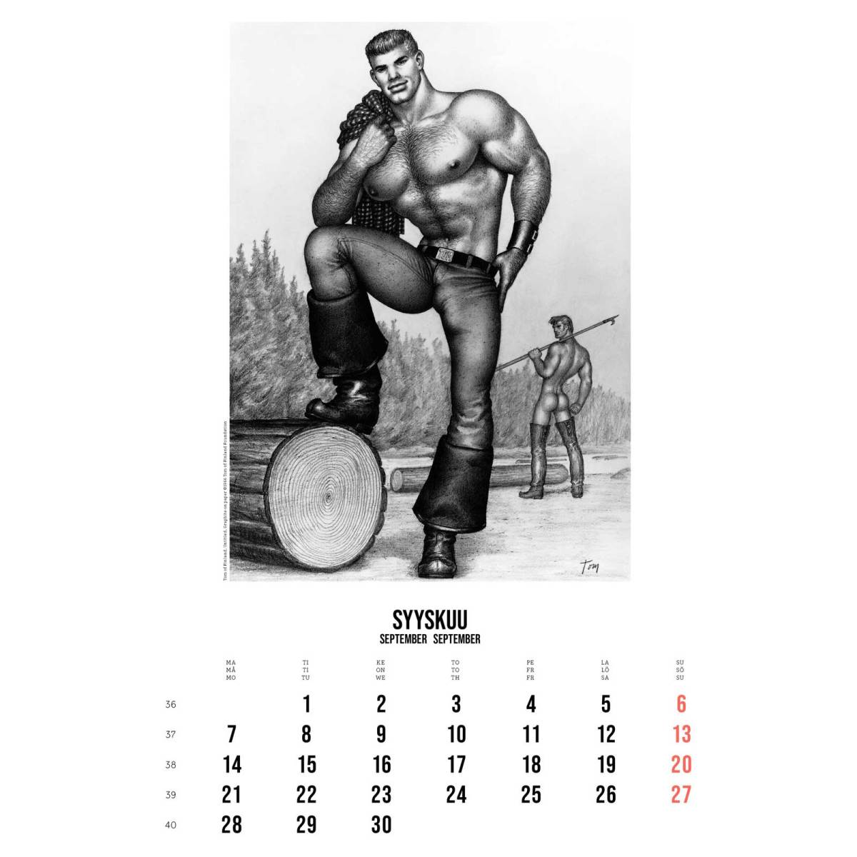 Putinki + Tom of Finland Calendar