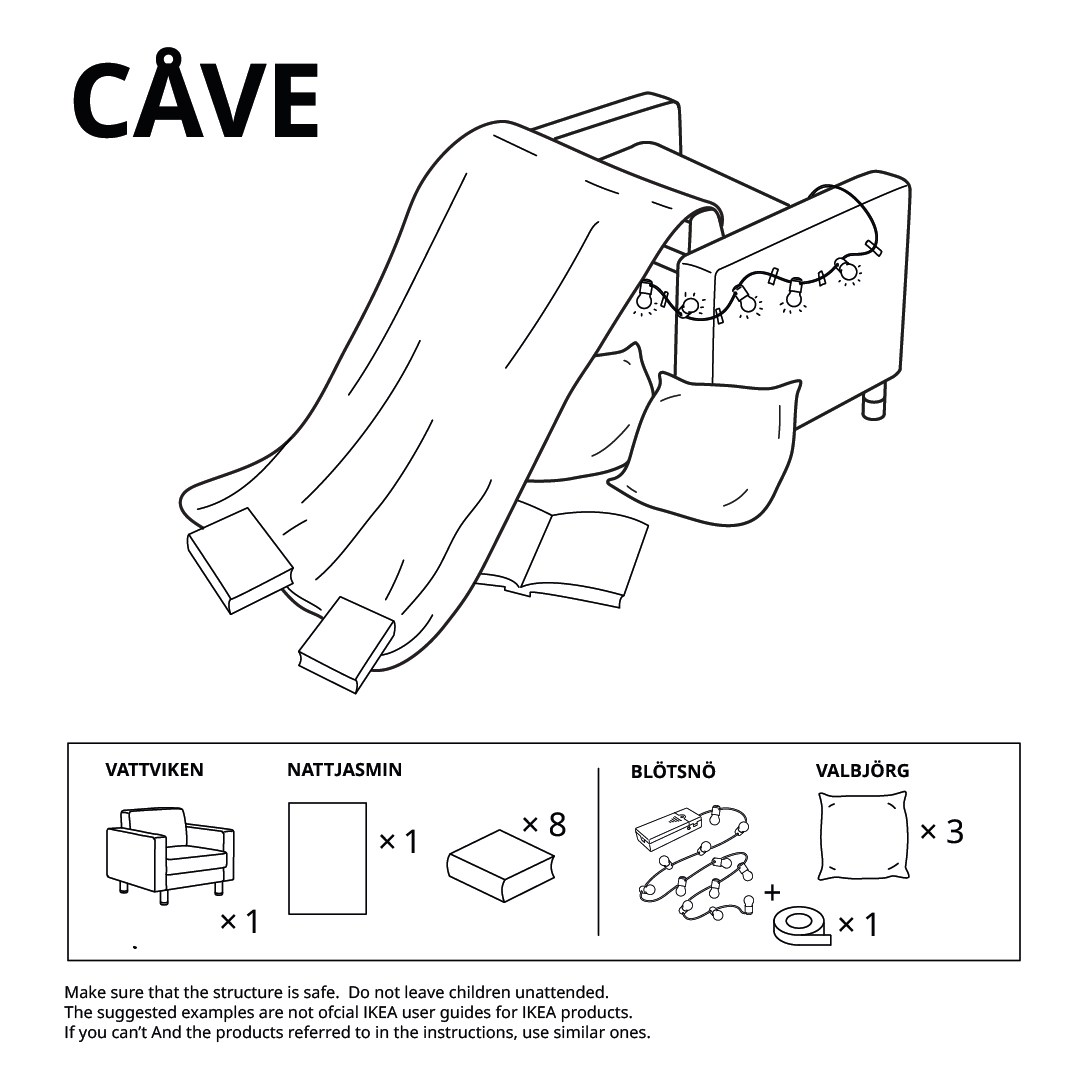 IKEA’s Quarantine Fort Instructions – COOL HUNTING®