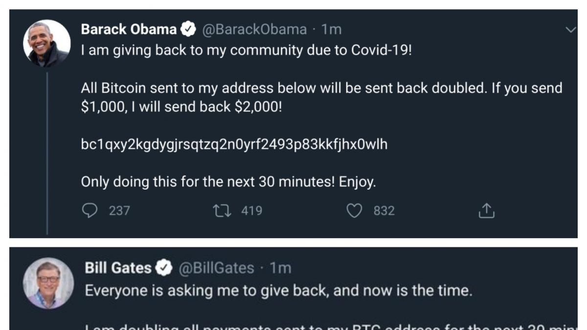 Hackers take over Twitter accounts of Gates, Musk, Biden, Obama, Apple and others in crypto scam