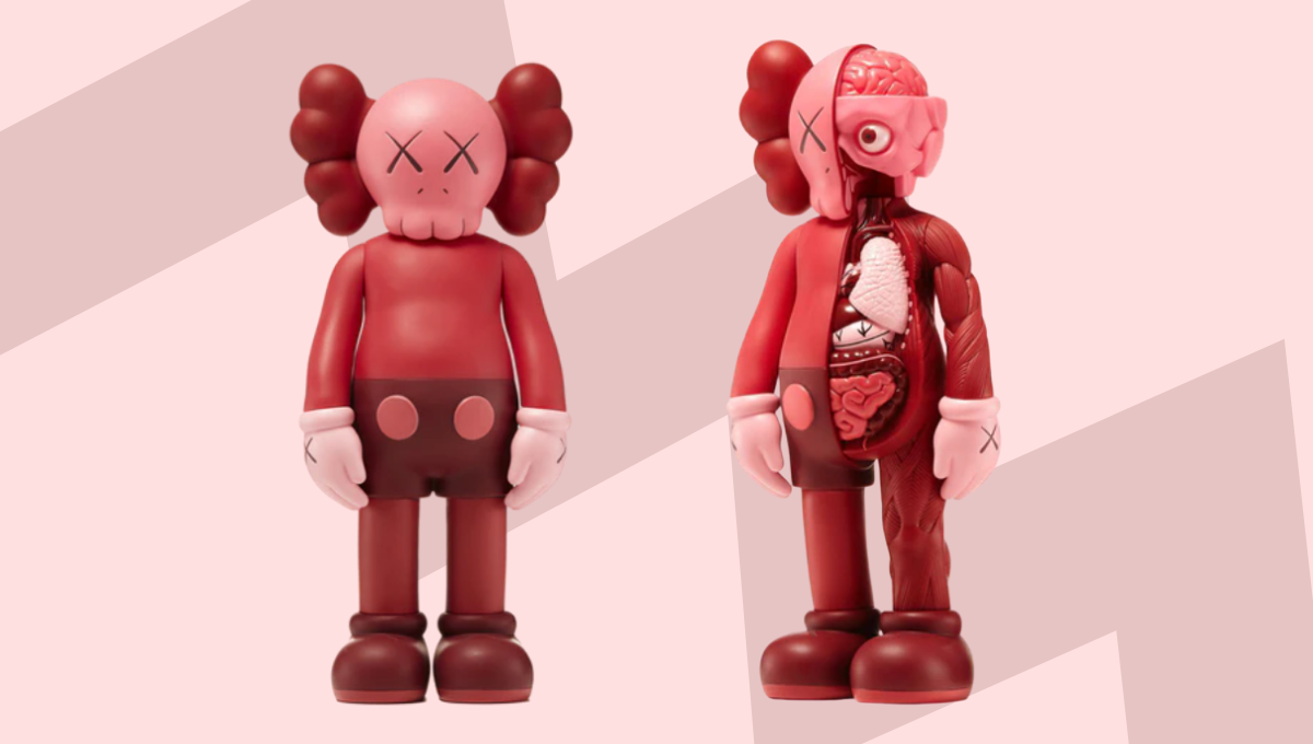 Aw shucks  Cop your next KAWS Companion in the classic “Blush” colorway:  …