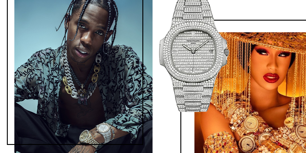 From watches to holograms, Slick Rick to Travis Scott, hip-hop and time interact…