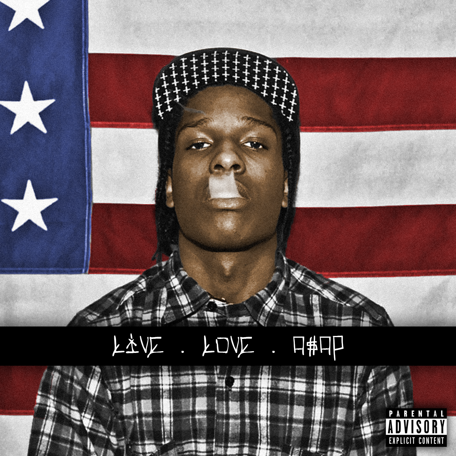 LIVE.LOVE.A$AP with color