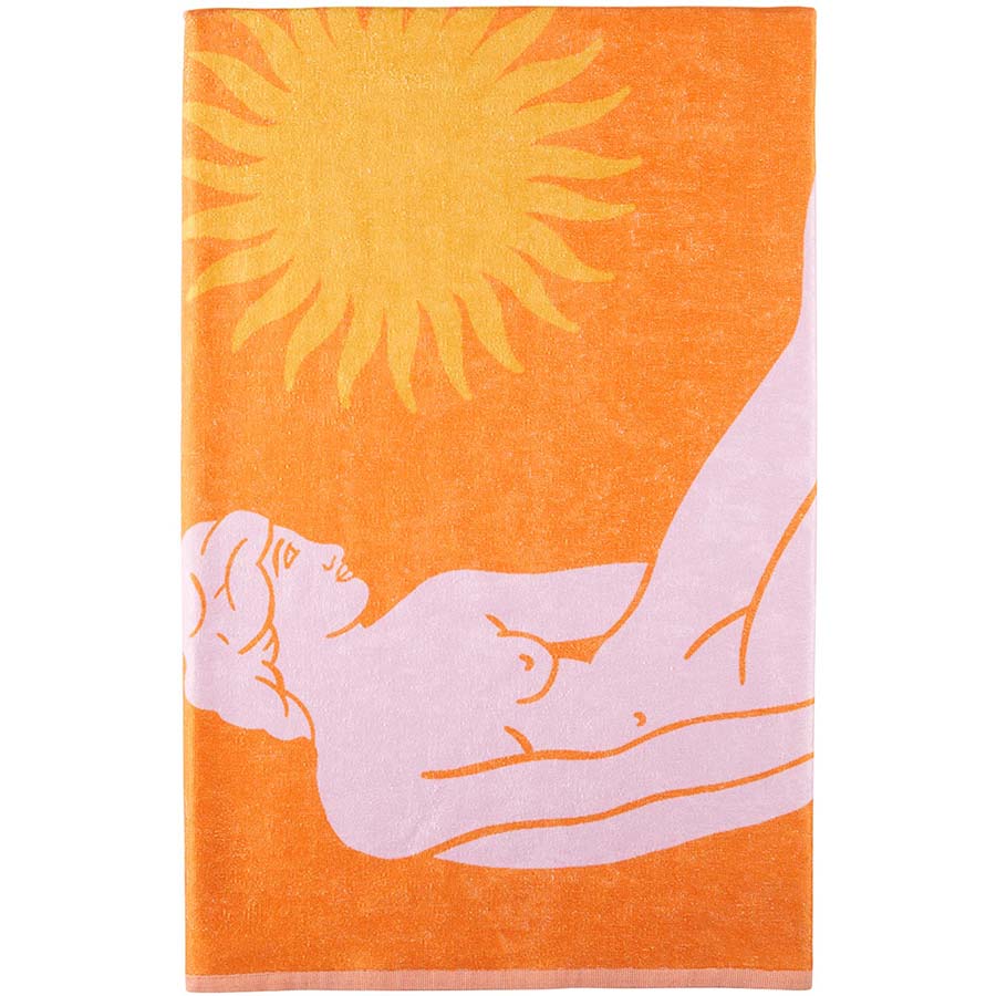 Orange Wet Summer Towel – COOL HUNTING®