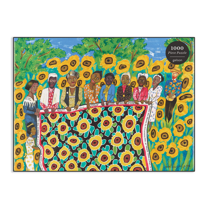“The Sunflower Quilting Bee at Arles” Puzzle – COOL HUNTING®