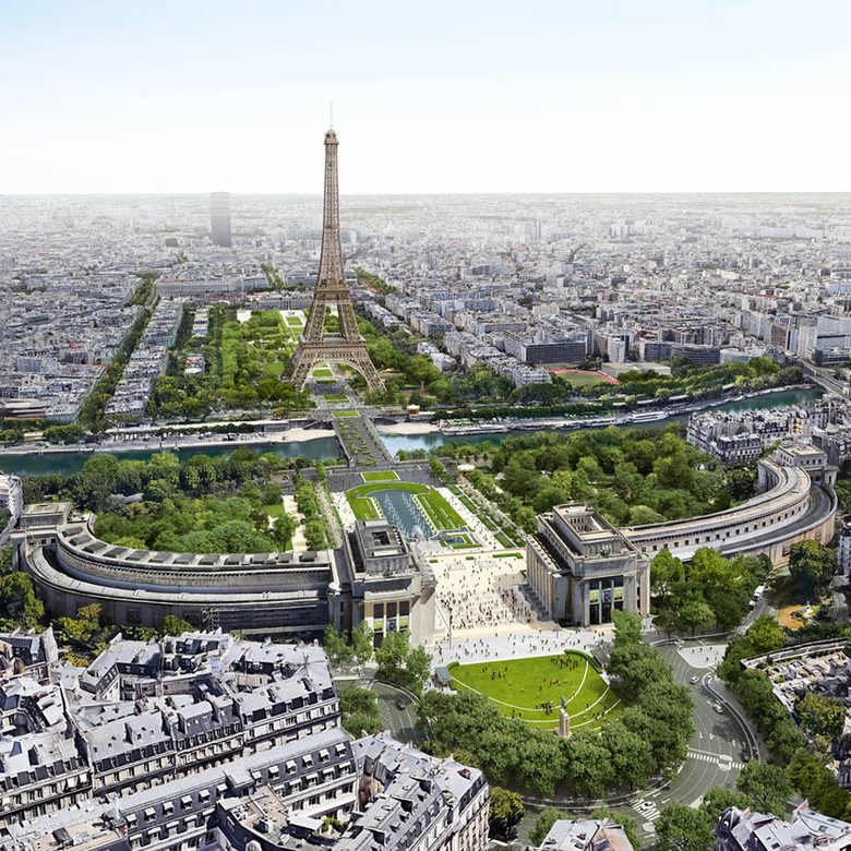 Gustafson Porter + Bowman’s Eiffel Tower Landscape Plan Approved – COOL HUNTING®