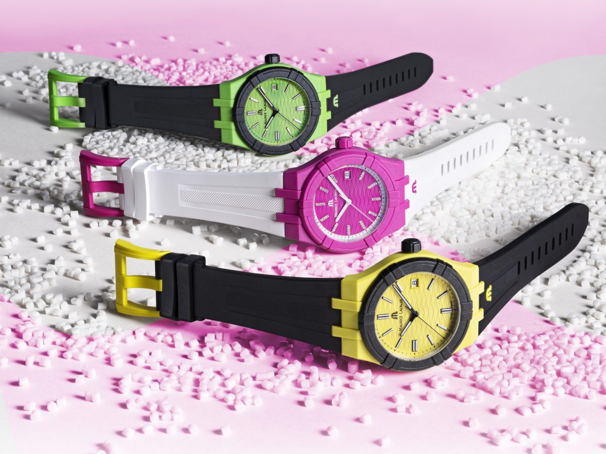 With Pops of Color, Swiss Watch Brand Maurice Lacroix Moves Toward Sustainability – COOL HUNTING®