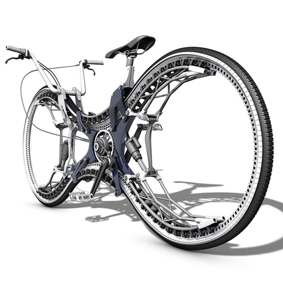 Stephen Henrich’s Infinity Bike Moves Without Wheels – COOL HUNTING®