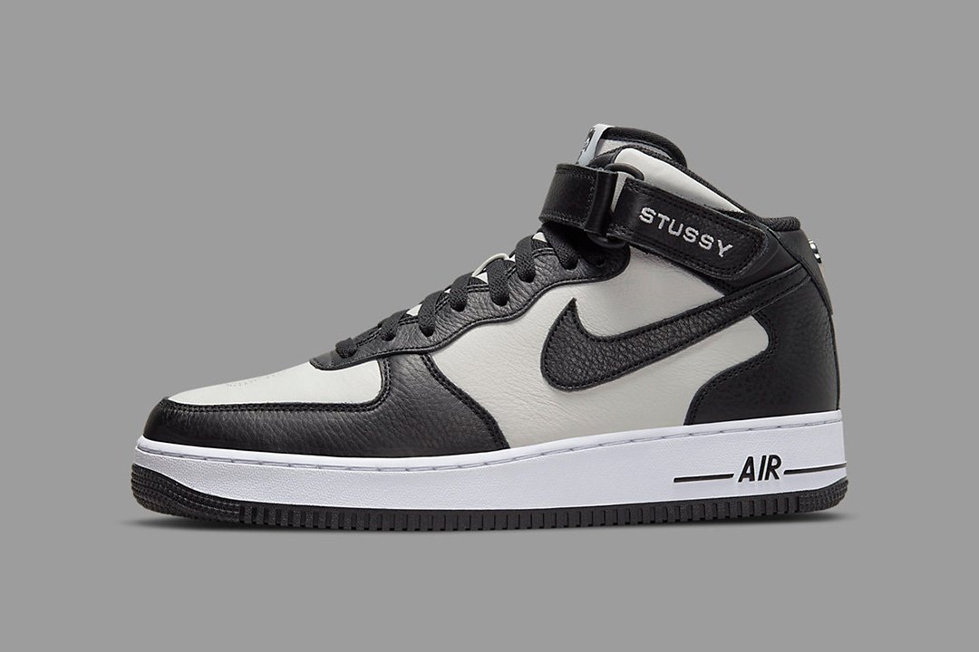 Stussy x Nike Air Force 1 Mid DJ7840-002 Release Date