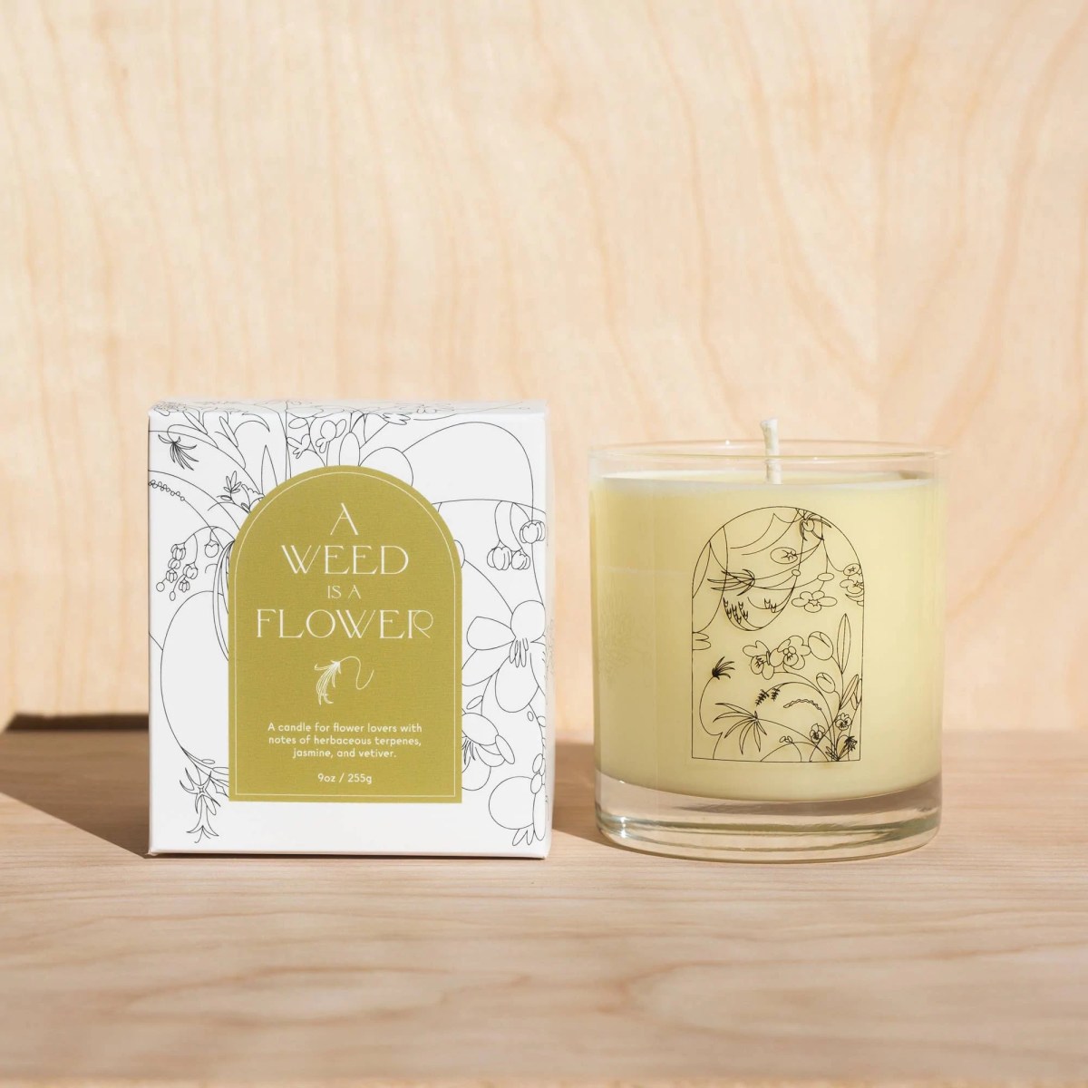 A Weed is a Flower Candle – COOL HUNTING®