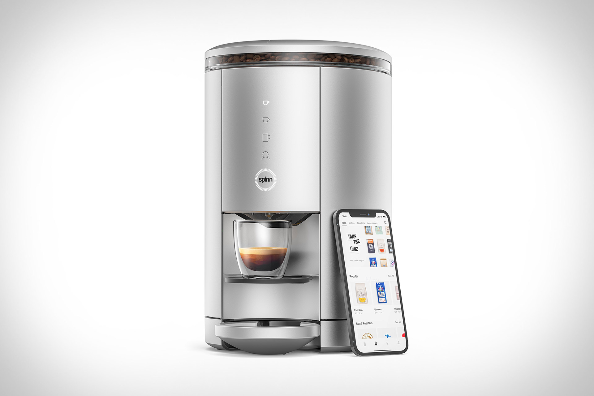 Spinn Smart Coffee Maker | Uncrate