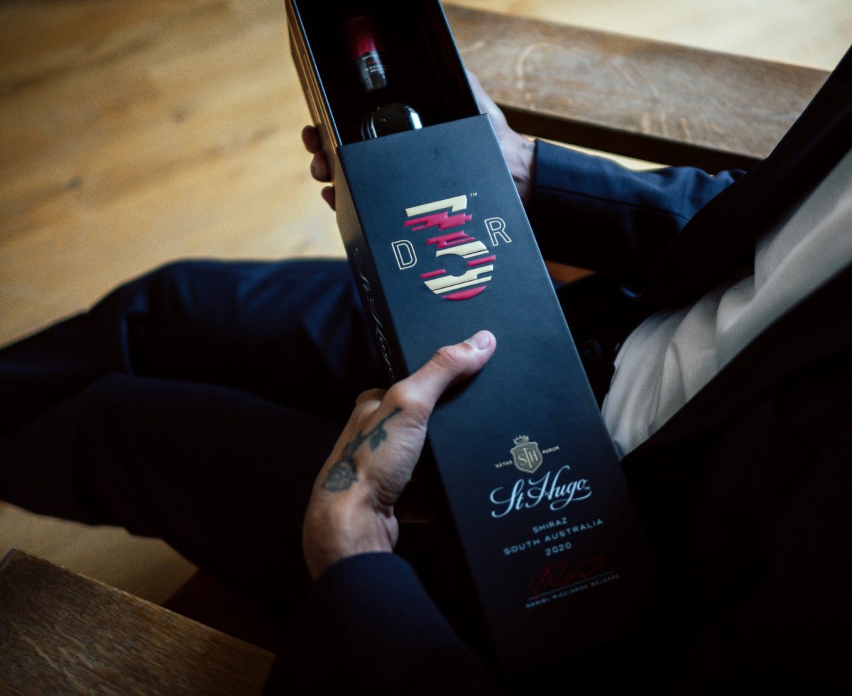 Daniel Ricciardo’s Limited Edition Collaborative Wine Series, DR3 x St Hugo – COOL HUNTING®