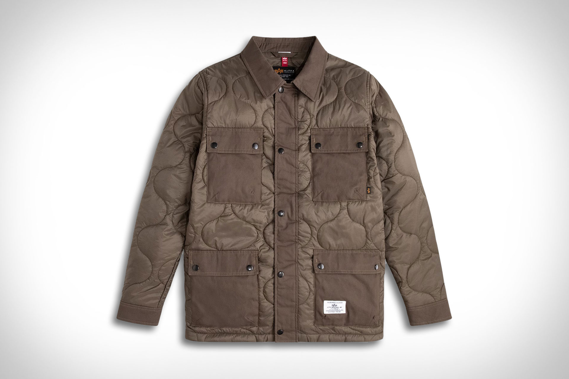 Alpha Industries Onion Quilted Shirt Jacket