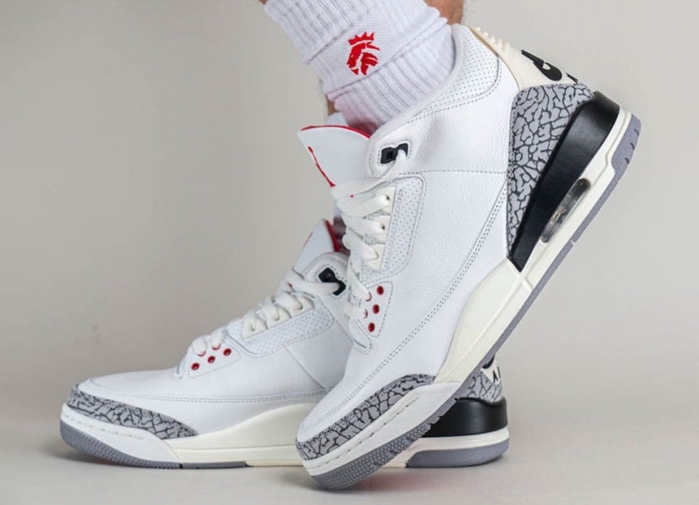 Air Jordan 3 White Cement Reimagined 2023 DN3707-100 Release Date + Where to Buy