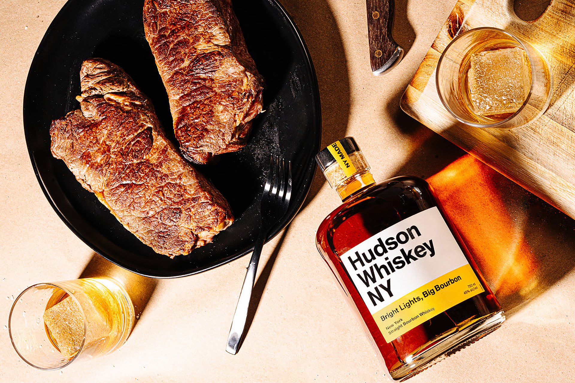 Pat LaFrieda x Hudson Whiskey Dry (Aged) January Steak Kit
