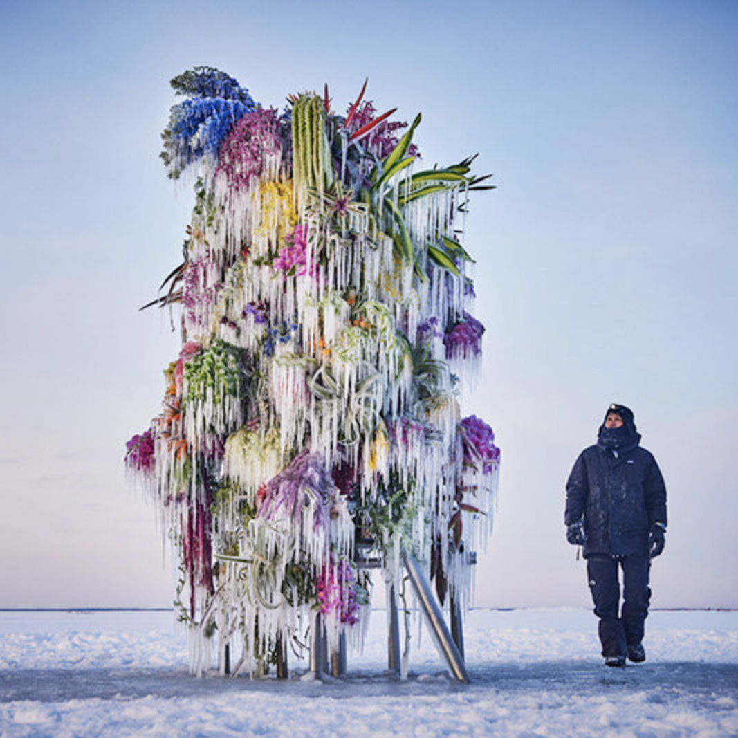Azuma Makoto’s “Frozen Flowers 2023” Sculpture – COOL HUNTING®