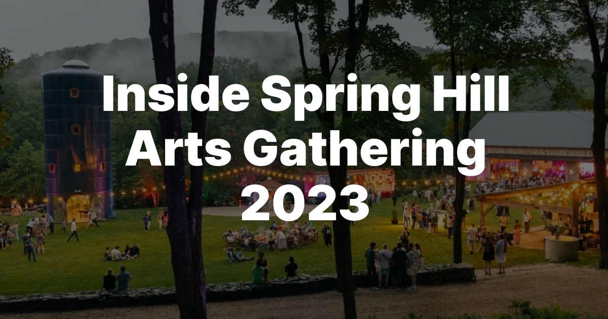 Inside Spring Hill Arts Gathering 2023