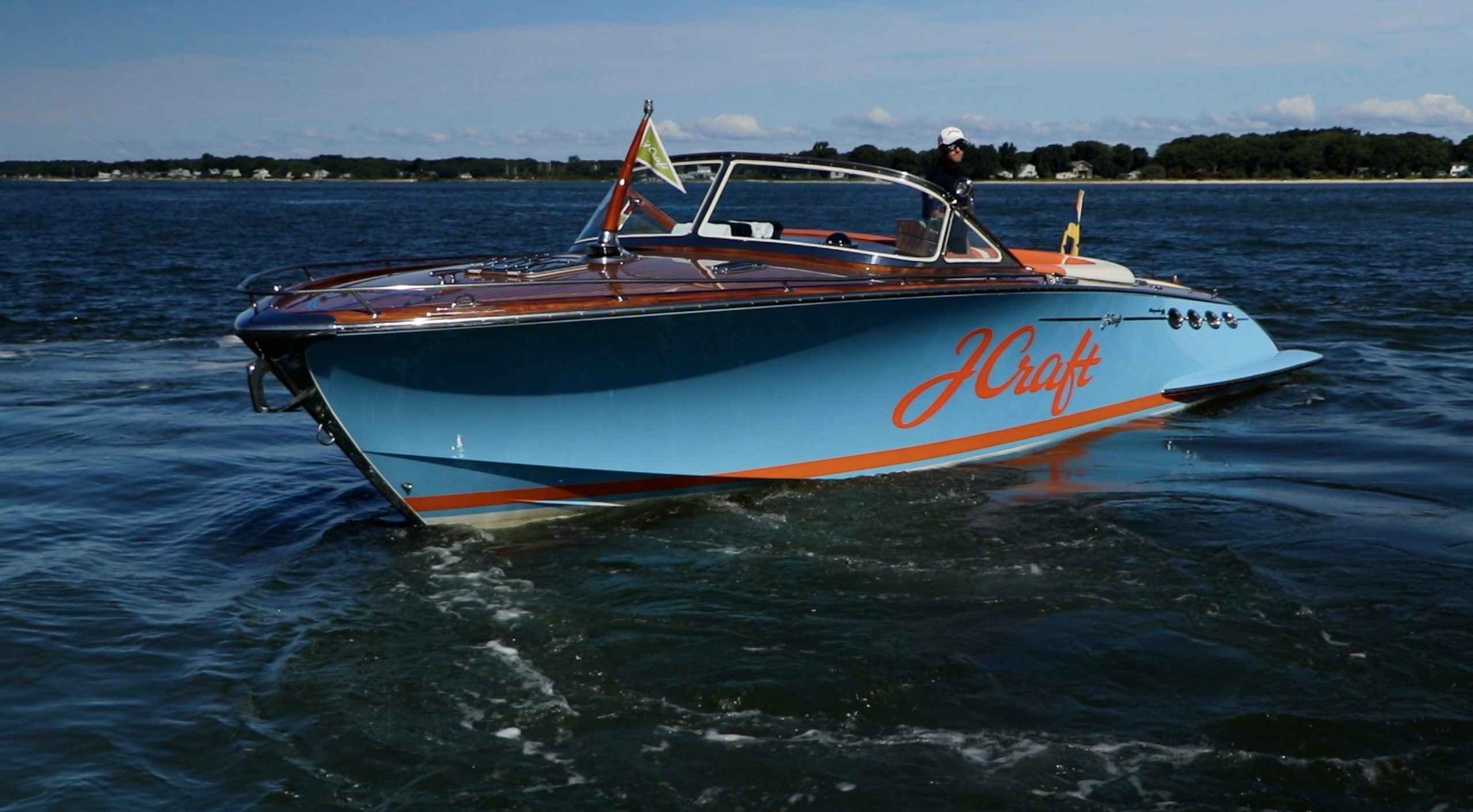 Slicing Through the Water in a Smooth, Stylish J Craft Boat