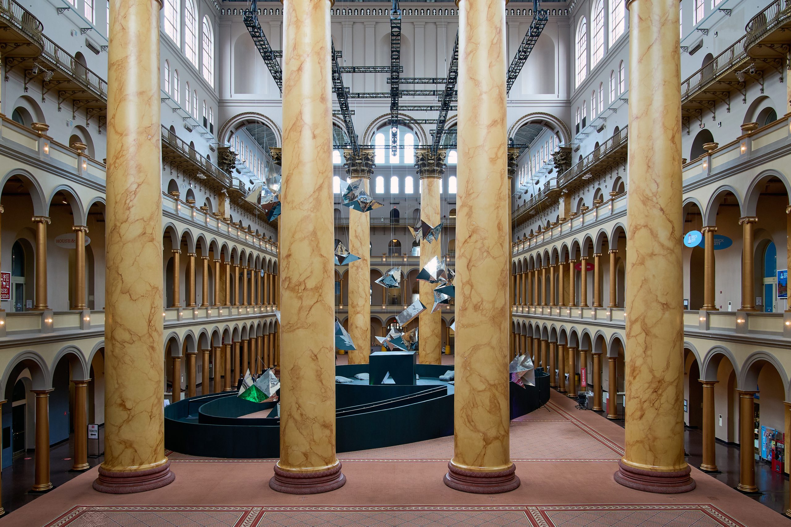 Suchi Reddy’s Colossal “Look Here” Installation at the National Building Museum