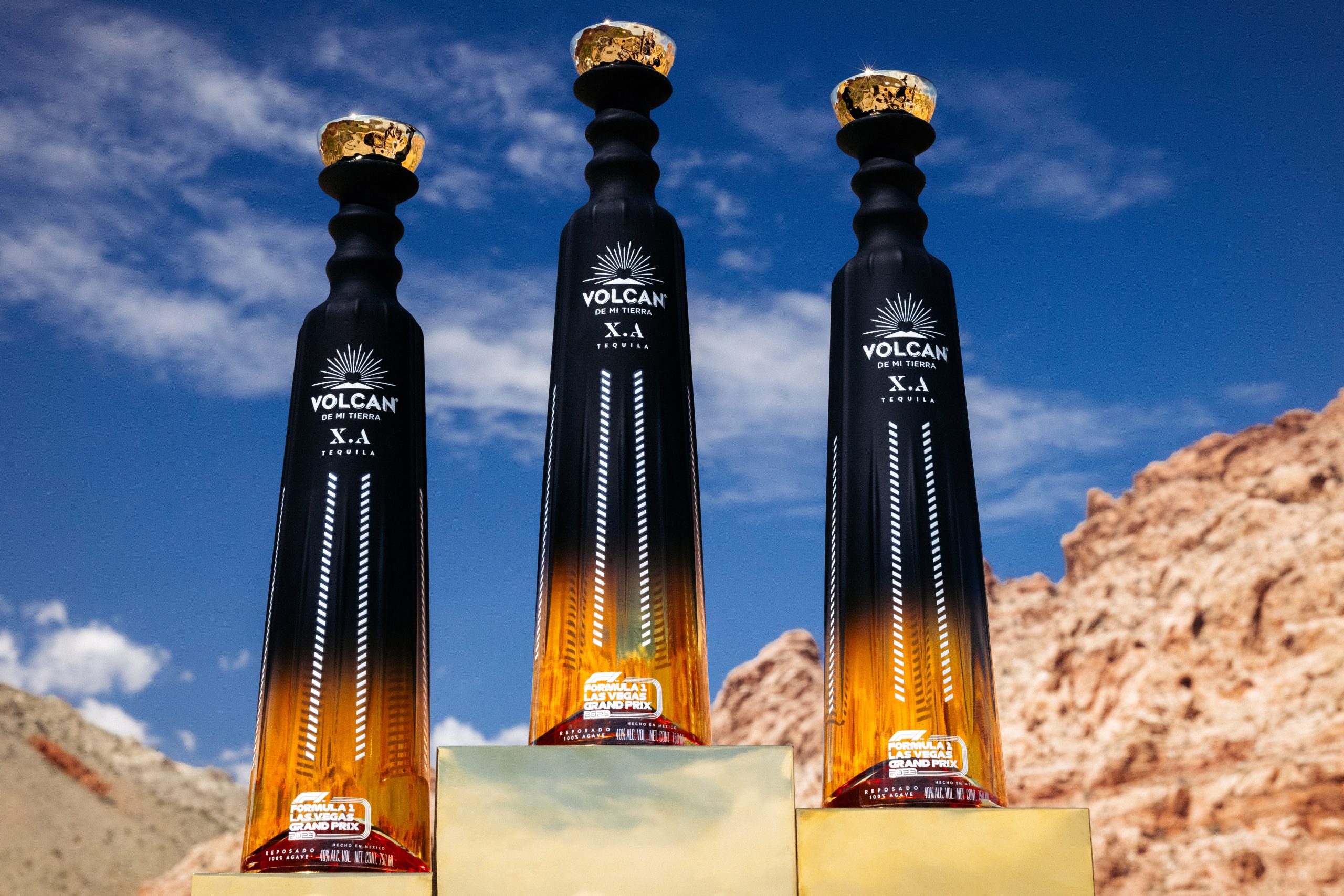 Volcán de Mi Tierra’s Ultra-Premium Volcan X.A Becomes Formula 1’s Official Tequila for the Las Vegas Grand Prix