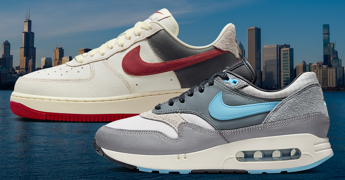 Nike Air Max 1 ’86 Air Force 1 ’07 Chicago Pack Release Date
