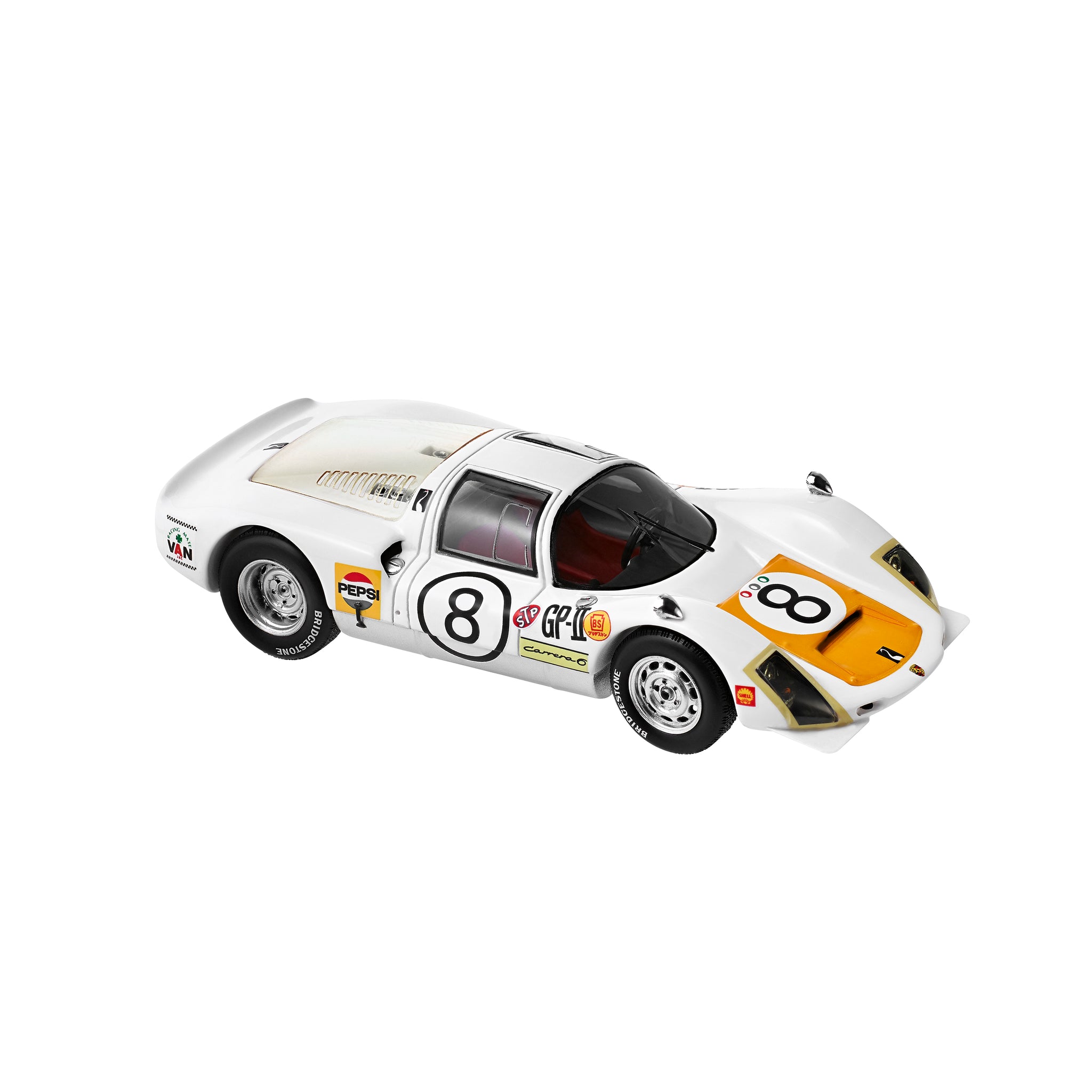1967 Japan GP Winner Tetsu Ikuzawa Porsche Carrera 6 Model