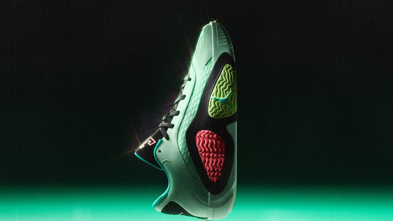 Jayson Tatum’s New Jordan Signature Sneaker Is Lean, Mean, and Minty Green