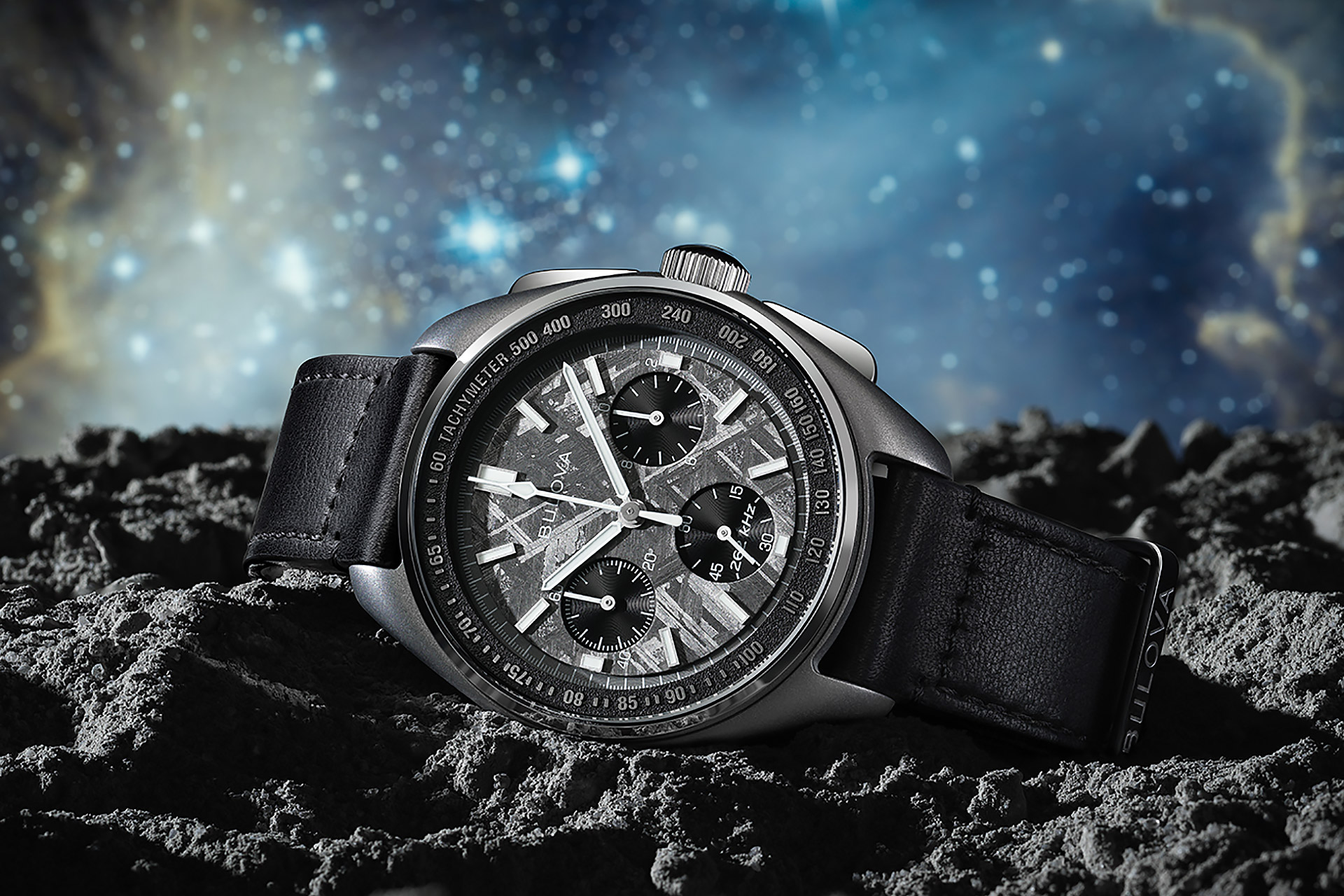 Bulova Lunar Pilot Meteorite Watch