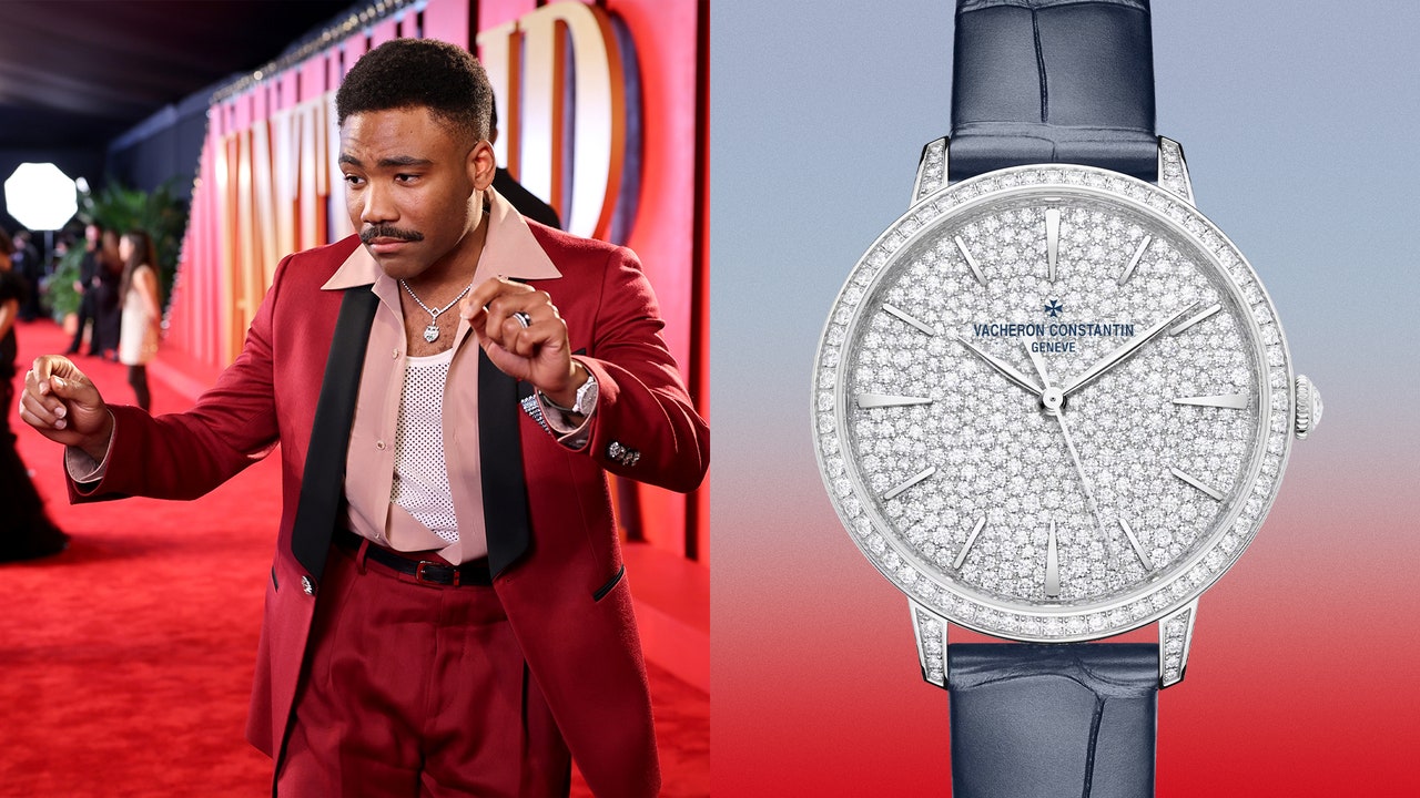 Donald Glover’s Latest Watch Is Studded With Enough Diamonds to Fill a Jewelry Store